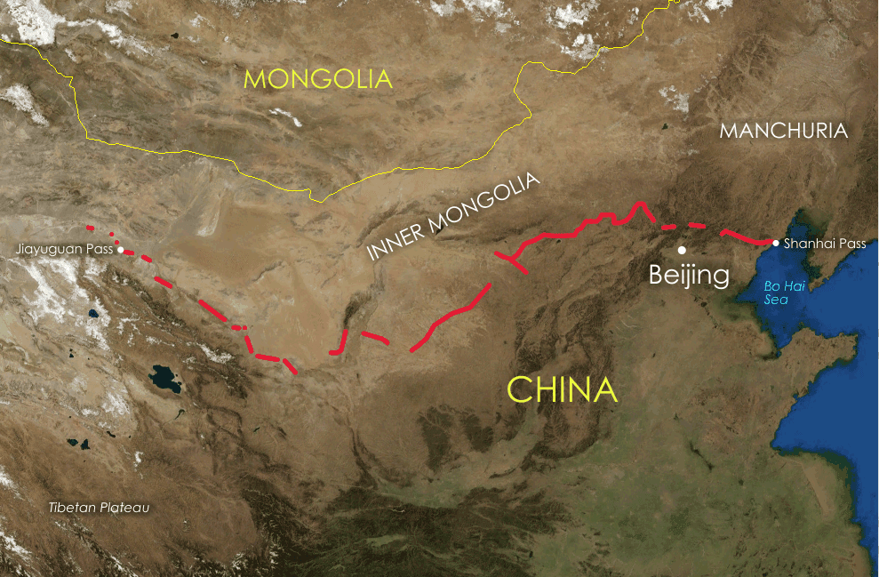 Map of Great Wall of China: History, Facts, and Why It Was Built