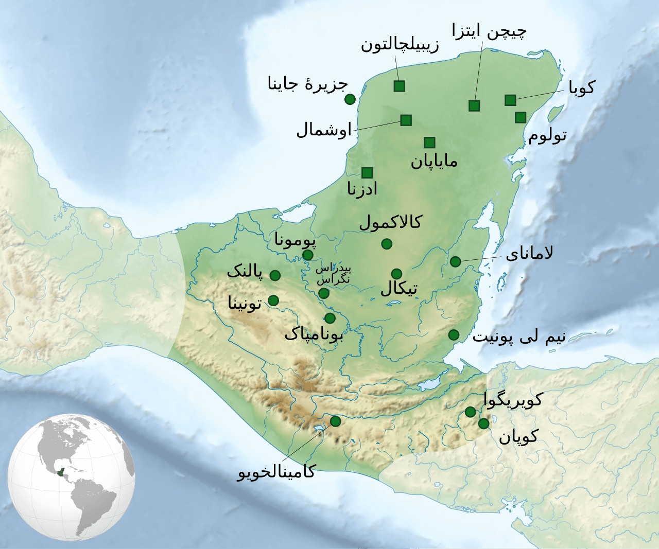 Map of The Maya: Architects of a Lost World That Was Never Really Lost